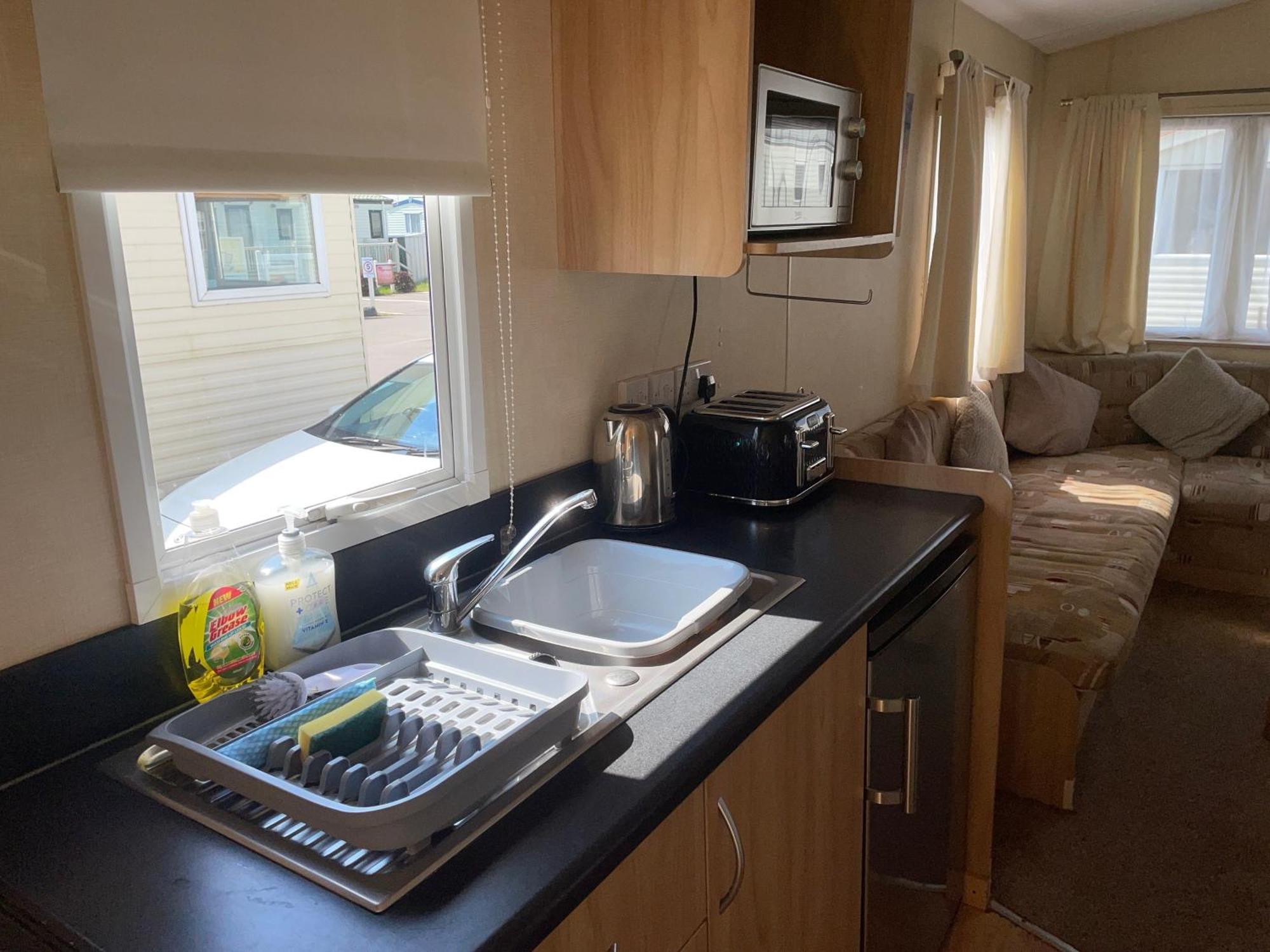 The Luxury Wolds Retreat 6 Berth 3 Bedrooms Beds Made For Arrival Wifi Ingoldmells Bilik gambar
